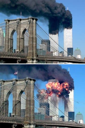 11 сентября - день теракта в Нью-Йорке: редкие фотографии башен-близнецов