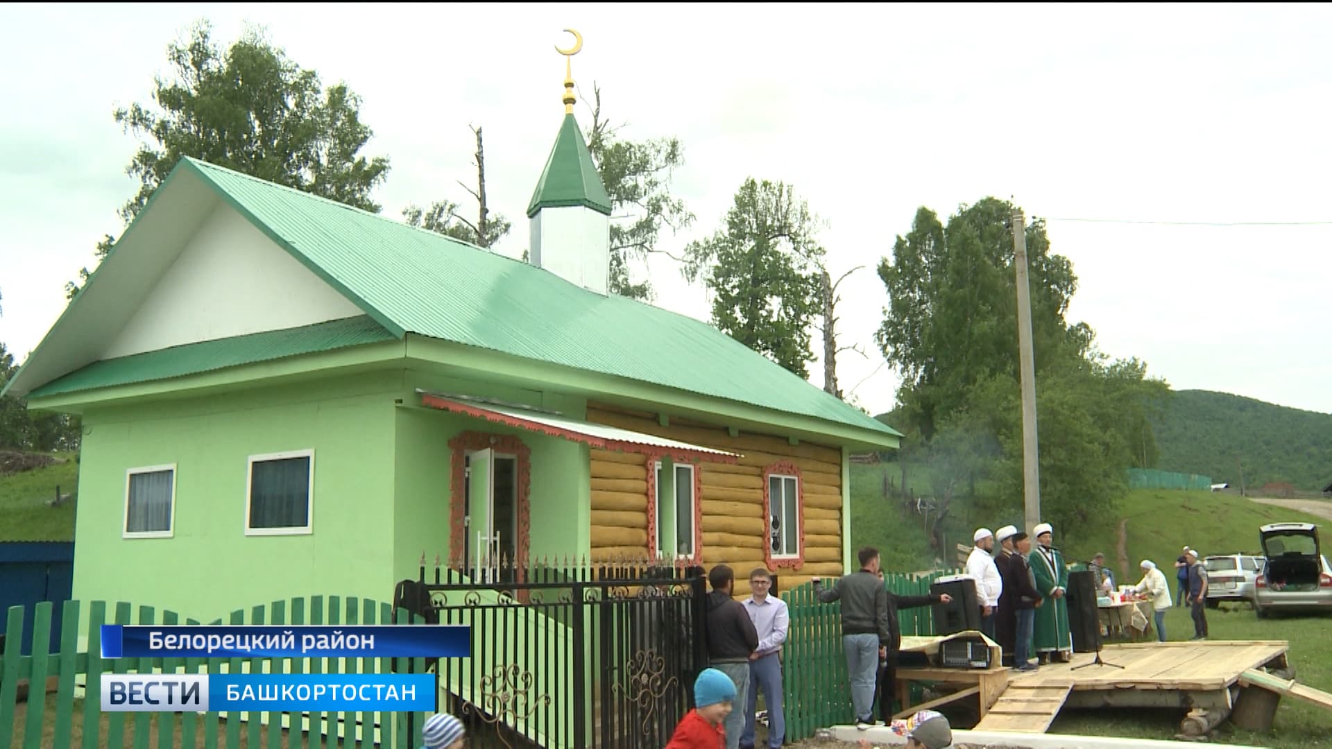 В Белорецком районе возвели новую мечеть
