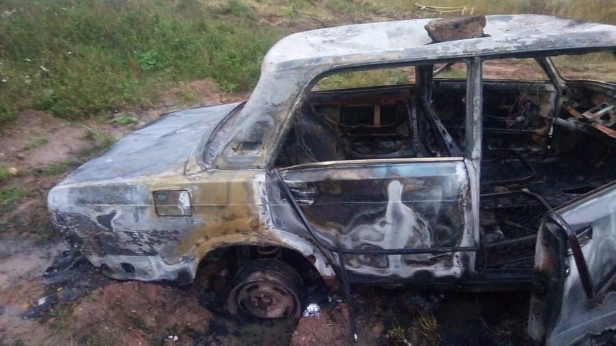 В Башкирии пьяный мужчина заживо сгорел в машине