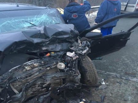 В Белорецком районе в ДТП с участием трех автомобилей пострадали 7 человек