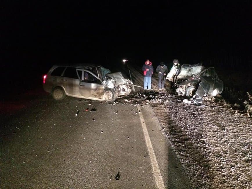 В Дюртюлинском районе столкнулись два авто: погиб водитель