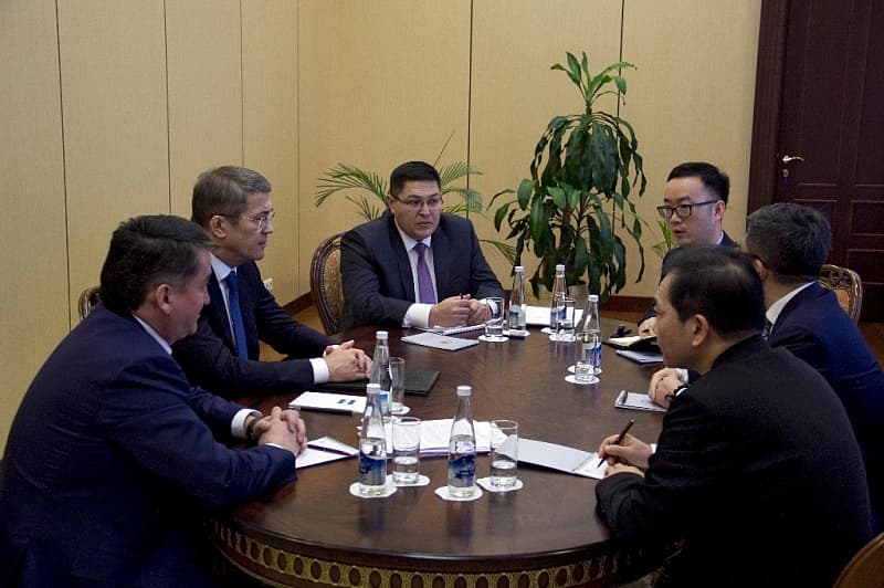 Радий Хабиров обсудил с китайцами проект строительства цементного завода в Сибае