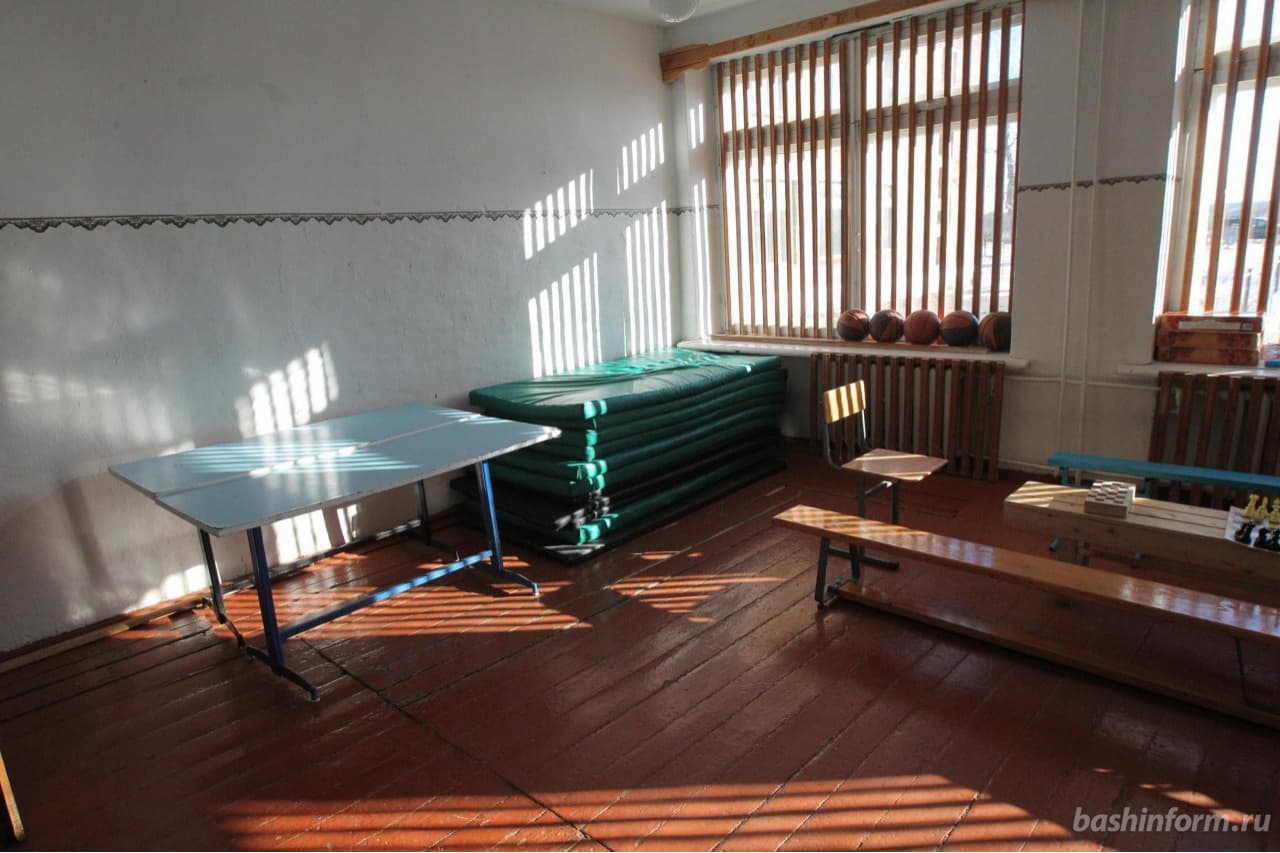 Башкирия получит более 33 млн рублей на ремонт школьных спортзалов