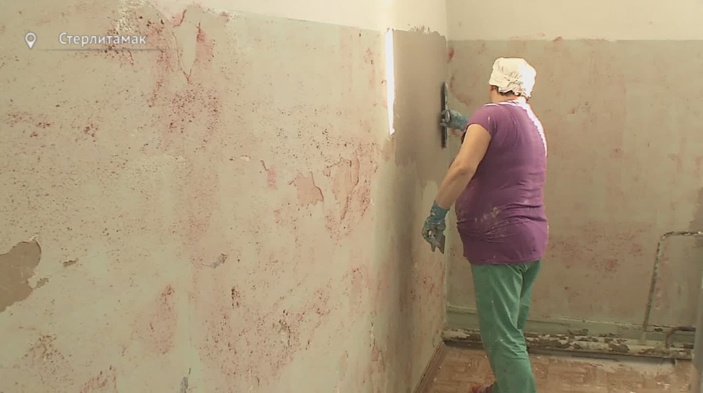 После жалоб пациентов в больнице Стерлитамака начали делать ремонт