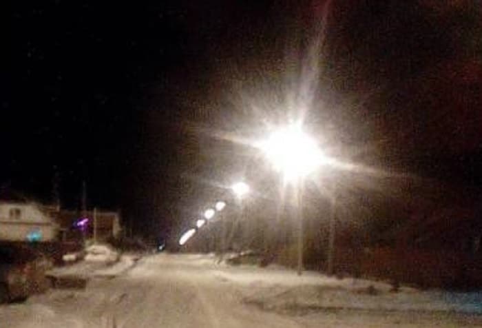 Поселок Нагаево под Уфой дополнительно осветили 142 фонарями