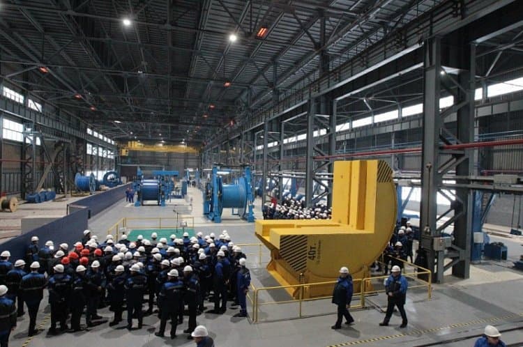 В Белорецке запустили линию по производству стальных канатов