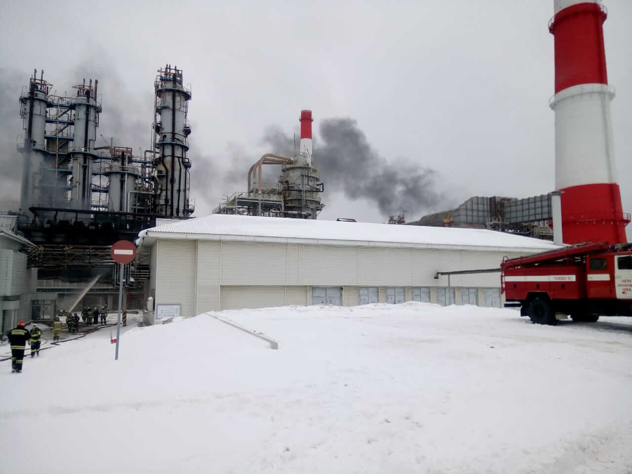 В Уфе на заводе «Башнефть-УНПЗ» произошел пожар