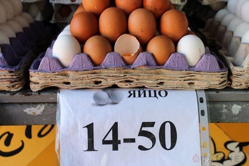 В России яйца стали продавать поштучно