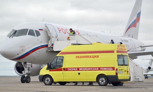 В Шереметьево при заходе на посадку самолета из Уфы стало плохо трехмесячному ребенку