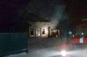 В Дюртюлинском районе Башкирии загорелся частный дом: ожоги получили мужчина и женщина