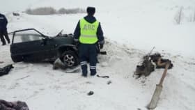 В Кугарчинском районе произошла массовая авария с участием трех автомобилей