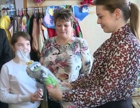 Каринэ Хабирова посетила детский дом города Бирска