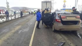 В Илишевском районе произошла смертельная авария с участием грузовика и легкового авто