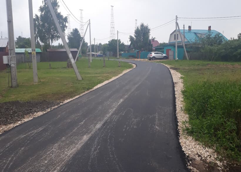 В деревнях Башкирии в рамках проекта «Родная улица» проложат по одной асфальтированной дороге