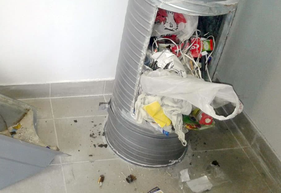 В Уфе закрыли 300 мусоропроводов в многоквартирных домах