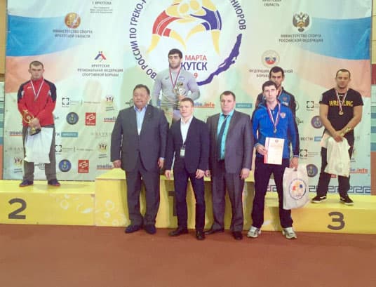 Борцы из Башкирии завоевали три медали на первенстве России по греко-римской борьбе в Иркутске