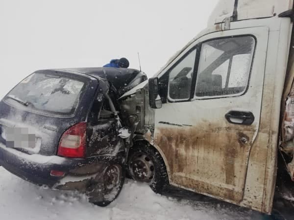 Авария в Салаватском районе: в столкновении «Лады» с «Газелью» погиб пожилой водитель