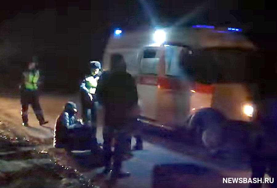 В Миякинском районе водитель проехался по ногам лежащего на дороге мужчины | видео