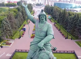 История создания памятника Салавату Юлаеву