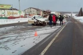 В Иглинском районе произошла смертельная авария с участием «Лада Ларгус» и Suzuki Grand Vitara