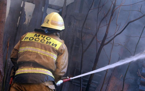 В Белорецком районе в пожаре погибла женщина