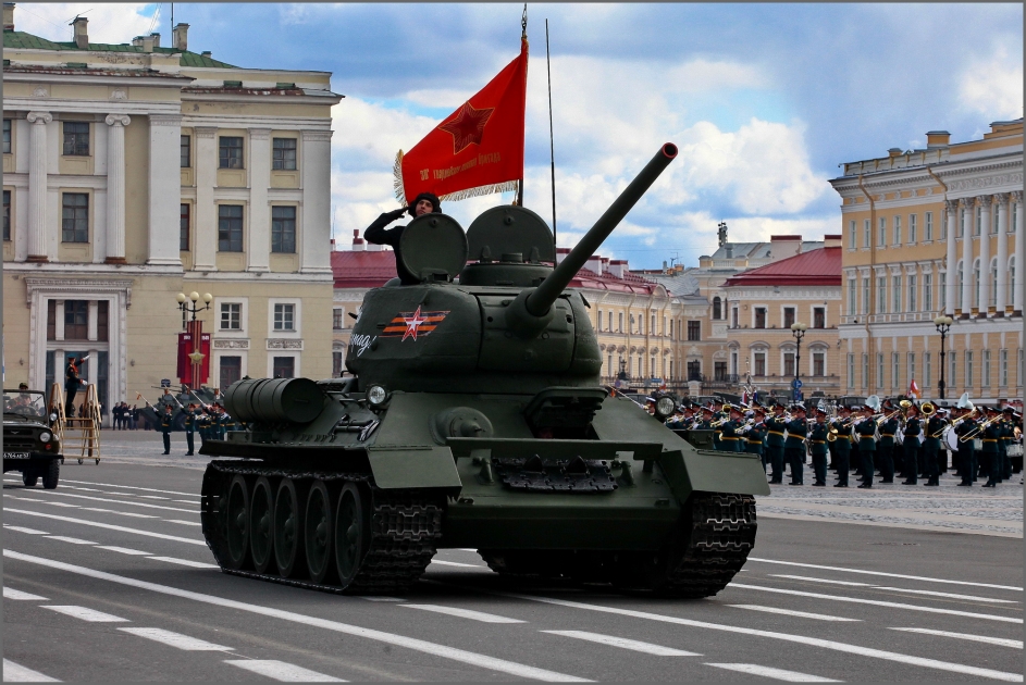 В Уфе во время празднования Дня Победы пройдет парад танков