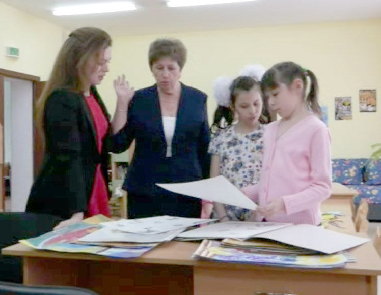 Каринэ Хабирова посетили детский дом города Кумертау | видео