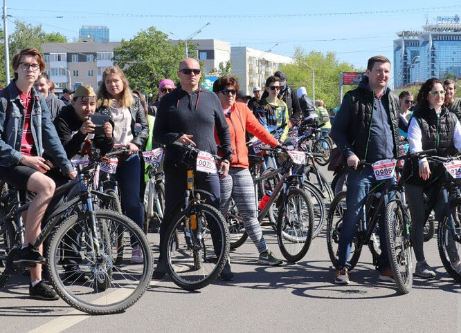 В Уфе в девятый раз прошёл республиканский фестиваль «День 1000 велосипедистов»