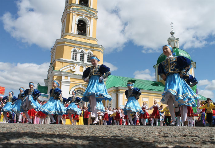 В Краснокамском районе прошел республиканский фольклорный фестиваль Никола Вешний
