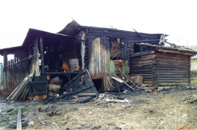 В Калтасинском районе семья едва не погибла в загоревшемся доме
