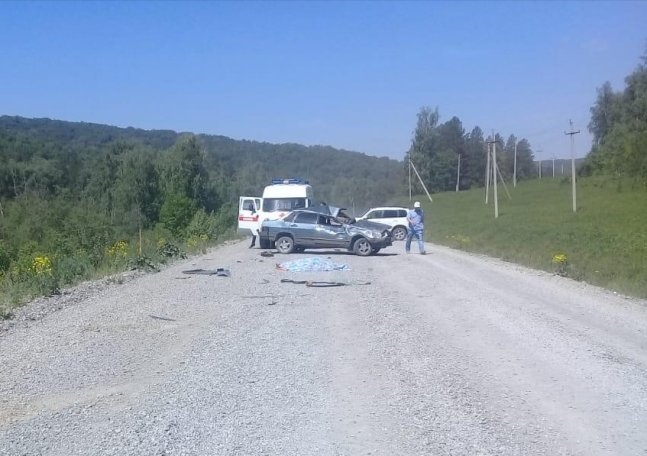 В Бурзянском районе в опрокинувшейся машине погиб водитель