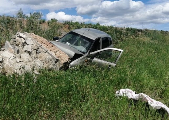 Авария в Миякинском районе: погиб водитель вылетев в кювет и врезавшись в бетонный блок