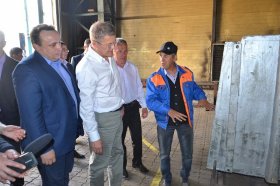 Радий Хабиров в Баймакском районе посетил литейно-механический завод