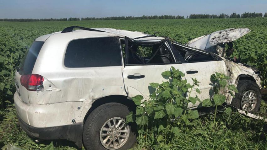 Авария в Мелеузовском районе: пожилой водитель перевернулся в кювет с пассажирами