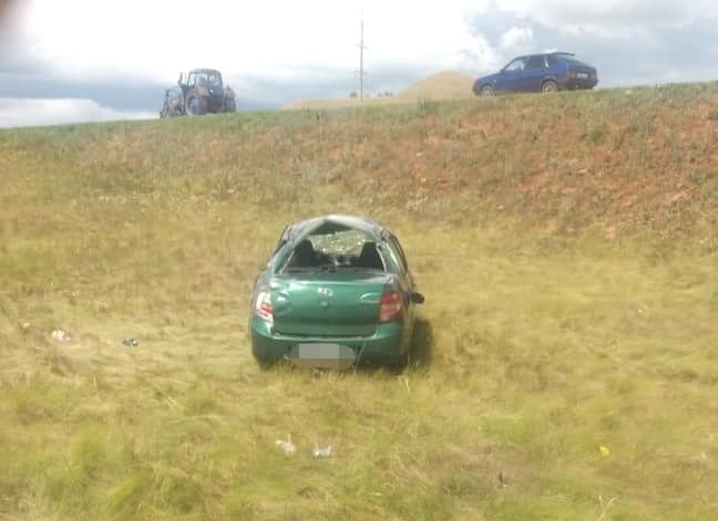 ДТП в Стерлибашевском районе: пьяный водитель опрокинулся в кювет, погиб пассажир