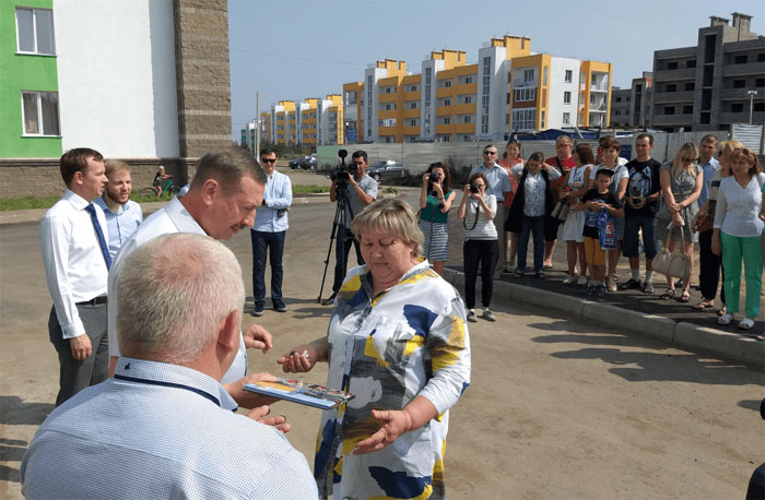 В Новобулгаково жители получили долгожданные ключи от квартир
