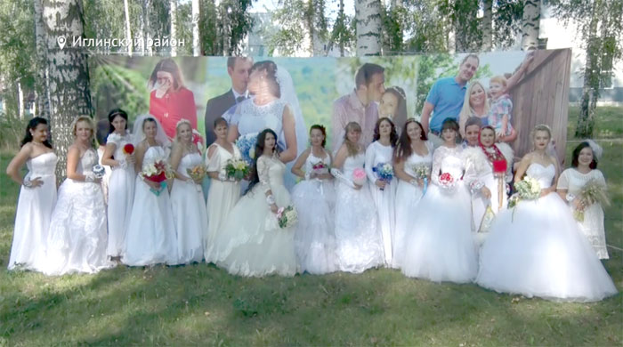 В Иглинском районе прошел «Парад невест»