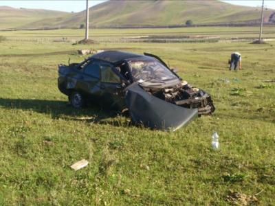 Авария в Абзелиловском районе: вблизи деревни Идяш-Кускарово погиб молодой водитель вылетев в кювет