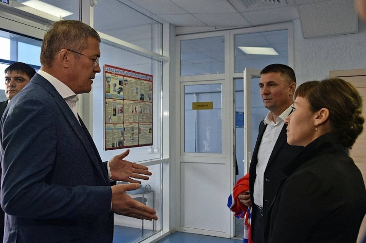 Радий Хабиров с рабочим визитом посетил Чекмагушевский район