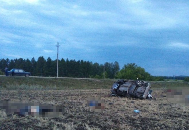 Авария в Альшеевском районе: погиб водитель на ВАЗ-2110 вылетев в кювет с пассажирами