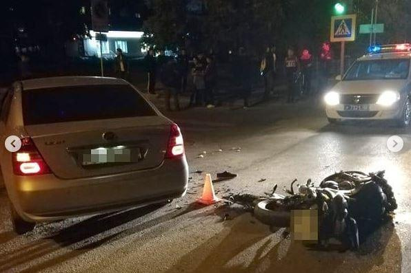 Авария в Туймазинском районе: водитель Lifan Solano насмерть сбил мотоциклиста