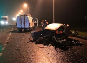 Авария в Белорецком районе: в столкновении Skoda Rapid и Volkswagen Passat пострадал 6-месячный ребенок