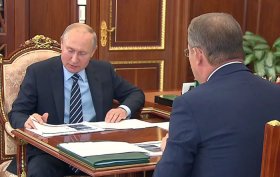 О чем подробно разговаривали Хабиров и Путин на встрече | видео