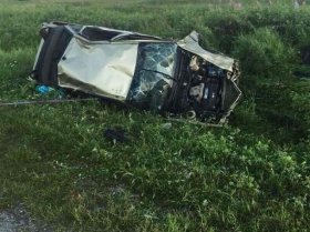 Авария в Туймазинском районе: на трассе Серафимовский-Усман-Ташлы перевернулась «Дэу Нексия», погибло двое детей