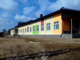 В Архангельском районе Башкирии достраивают новое здание школы и детсада