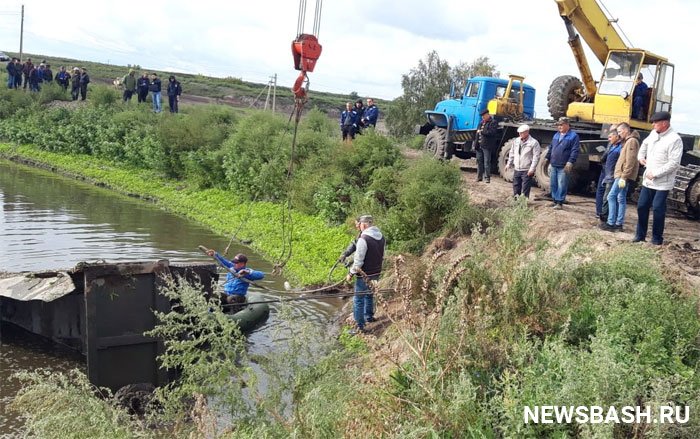 В Альшеевском районе погиб водитель Камаза перевернувшись в яму с нечистотами