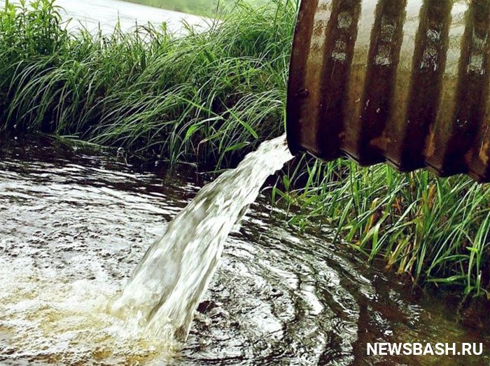 В Белебеевском районе санаторий «Глуховская» сливал сточные воды в реку Швецарий