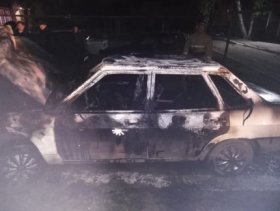 В Туймазах водитель получил ожоги пытаясь потушить собственный автомобиль