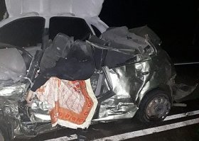 Авария в Давлекановском районе: погиб водитель опрокинувшись на мокрой трассе в кювет