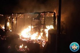 В Чишминском районе в собственном доме заживо сгорел мужчина